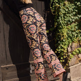 Bell Pant Twill - Noir Plume