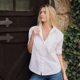 Tuxedo Shirt - Blanc