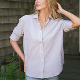 Carolyn Shirt Striped - Coco