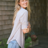Carolyn Shirt Striped - Coco