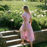Betty Dress Linen - Lavender