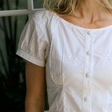 Sage Top - Blanc