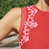 Mustique Top - Rust