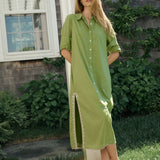Talia Dress - Moss