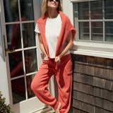 Falmouth Sweater - Nantucket Red