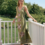 Piper Dress - Moss