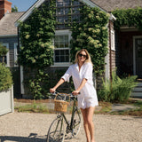 Cabana Short Eyelet - Blanc