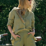 Cabana Short  Twill - Moss