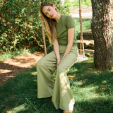 Ivy Pant Linen - Moss