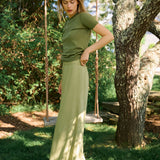 Ivy Pant Linen - Moss