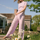 Ivy Pant Linen - Lavender