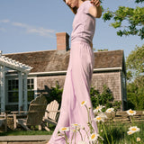 Ivy Pant Linen - Lavender
