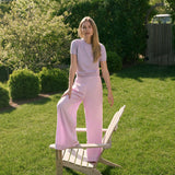 Ivy Pant Linen - Lavender
