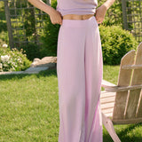 Ivy Pant Linen - Lavender