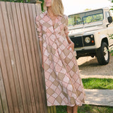 The JA Shirtdress - Shell Patchwork