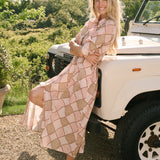 The JA Shirtdress - Shell Patchwork
