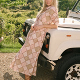 The JA Shirtdress - Shell Patchwork