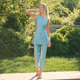 Jackie Pant - Celeste Blue