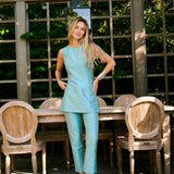 Jackie Pant - Celeste Blue
