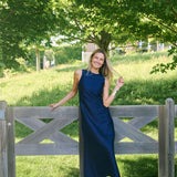 Slim Jane Dress - Peacoat
