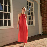 Sarah Dress - Rust