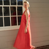 Sarah Dress - Rust