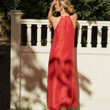 Sarah Dress - Rust