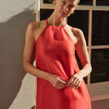 Sarah Dress - Rust