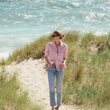 Carolyn Shirt Striped - Nantucket Red