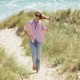 Carolyn Shirt Striped - Nantucket Red