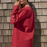 Tatum Tunic Dress - Rouge