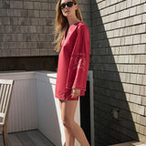 Tatum Tunic Dress - Rouge