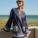 Tatum Tunic Dress - Peacoat