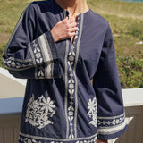 Tatum Tunic Dress - Peacoat