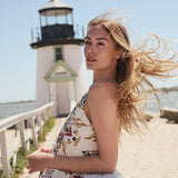 Merritt Dress - Ecru Fleur