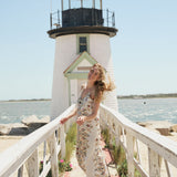 Merritt Dress - Ecru Fleur