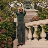 Diane Turtleneck Sweater  - Garden