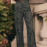 Tessa Pant Corduroy - Garden Belle Paisley