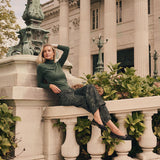 Diane Turtleneck Sweater  - Garden