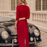 Snowbird Sweater - Rouge