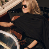 Snowbird Wrap Scarf - Black