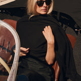 Snowbird Wrap Scarf - Black