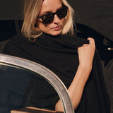 Snowbird Wrap Scarf - Black