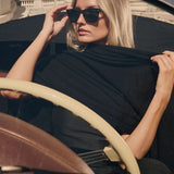 Snowbird Wrap Scarf - Black