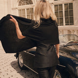 Snowbird Wrap Scarf - Black