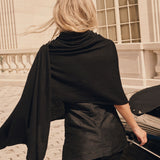 Snowbird Wrap Scarf - Black