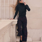 Diane Turtleneck Sweater - Noir
