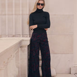 Tessa Pant Corduroy - Noir Paisley