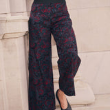 Tessa Pant Corduroy - Noir Paisley