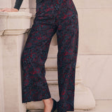 Tessa Pant Corduroy - Noir Paisley